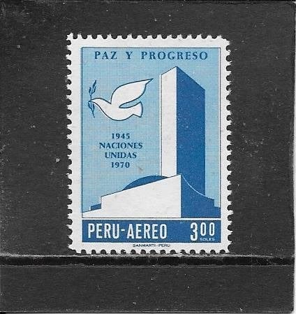 Peru 25 jaar VN, Ophalen of Verzenden, Postfris, Zuid-Amerika