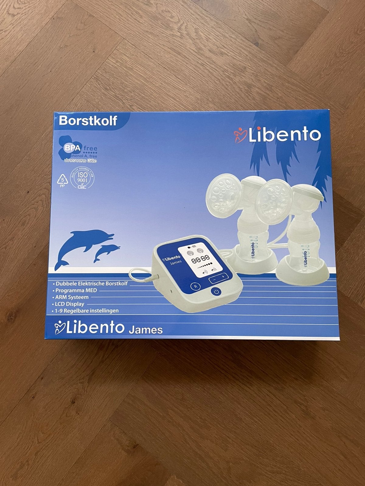 Libento James dubbelzijdige borstkolf, Ophalen, Gebruikt, Dubbelzijdig, Borstkolf