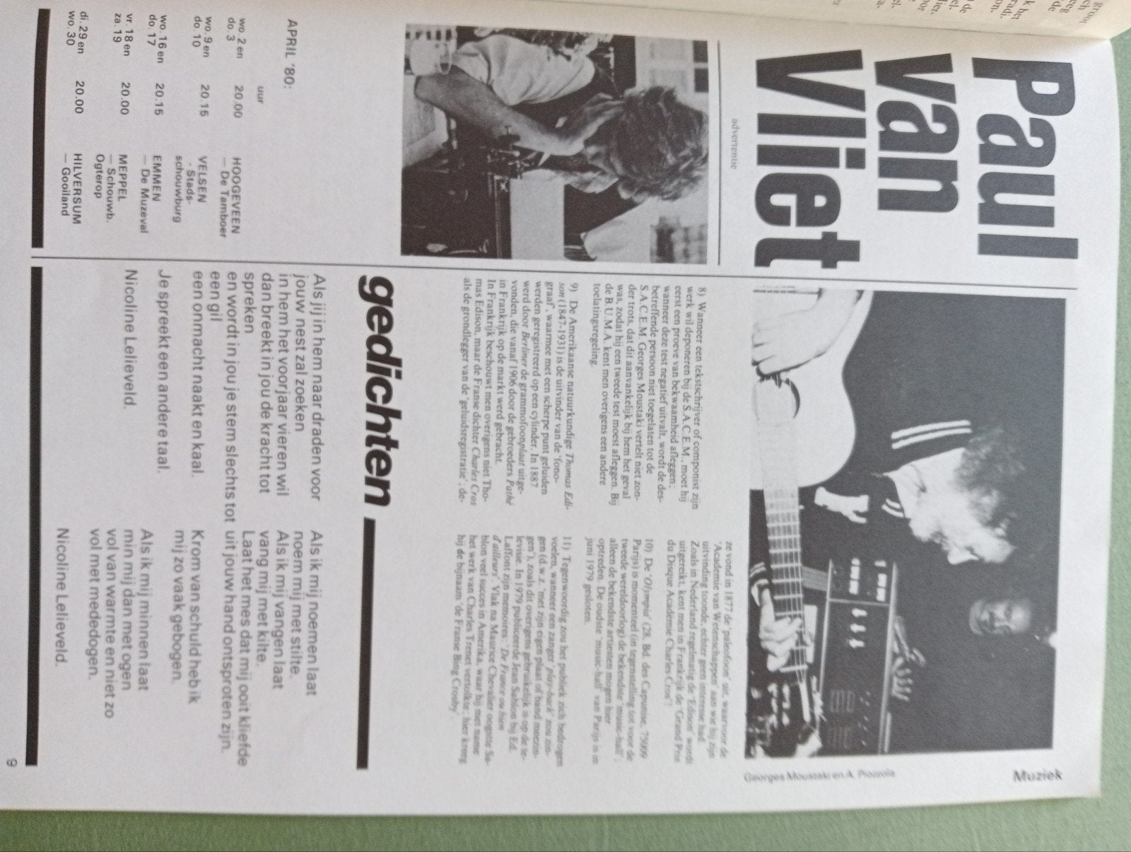 Harlekijn Tijdschrift Maart 1980 - Klimaat, Paul van Vliet, Ophalen of Verzenden, Gelezen, Overige typen