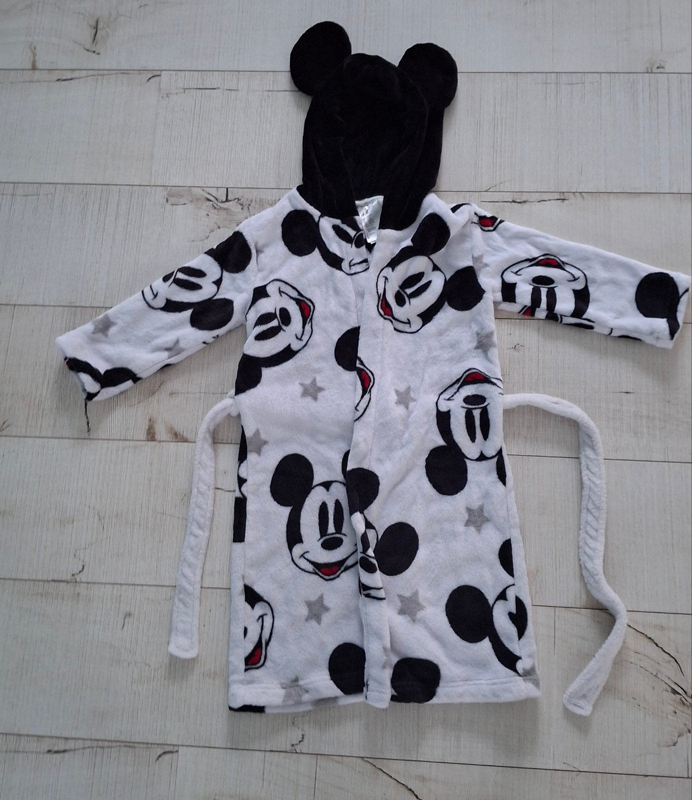 H&M Mickey Mouse badjas maat 110/116, Nacht- of Onderkleding, Jongen of Meisje, H&M, Ophalen of Verzenden
