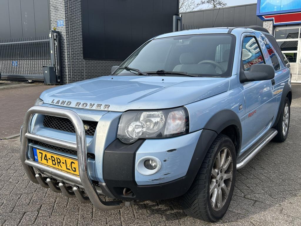 Land Rover Freelander Hardback 2.0 Td4 E Grijs kenteken Expo, Stof, 4 cilinders, Blauw, Origineel Nederlands