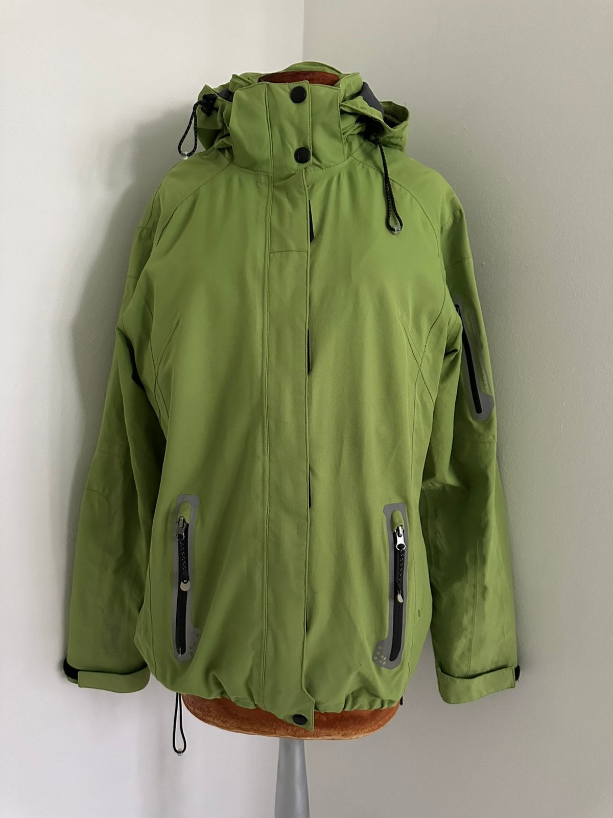 Groene Killtec regenjas windjack in maat 40, Ophalen of Verzenden, Zo goed als nieuw, Maat 38/40 (M), Groen