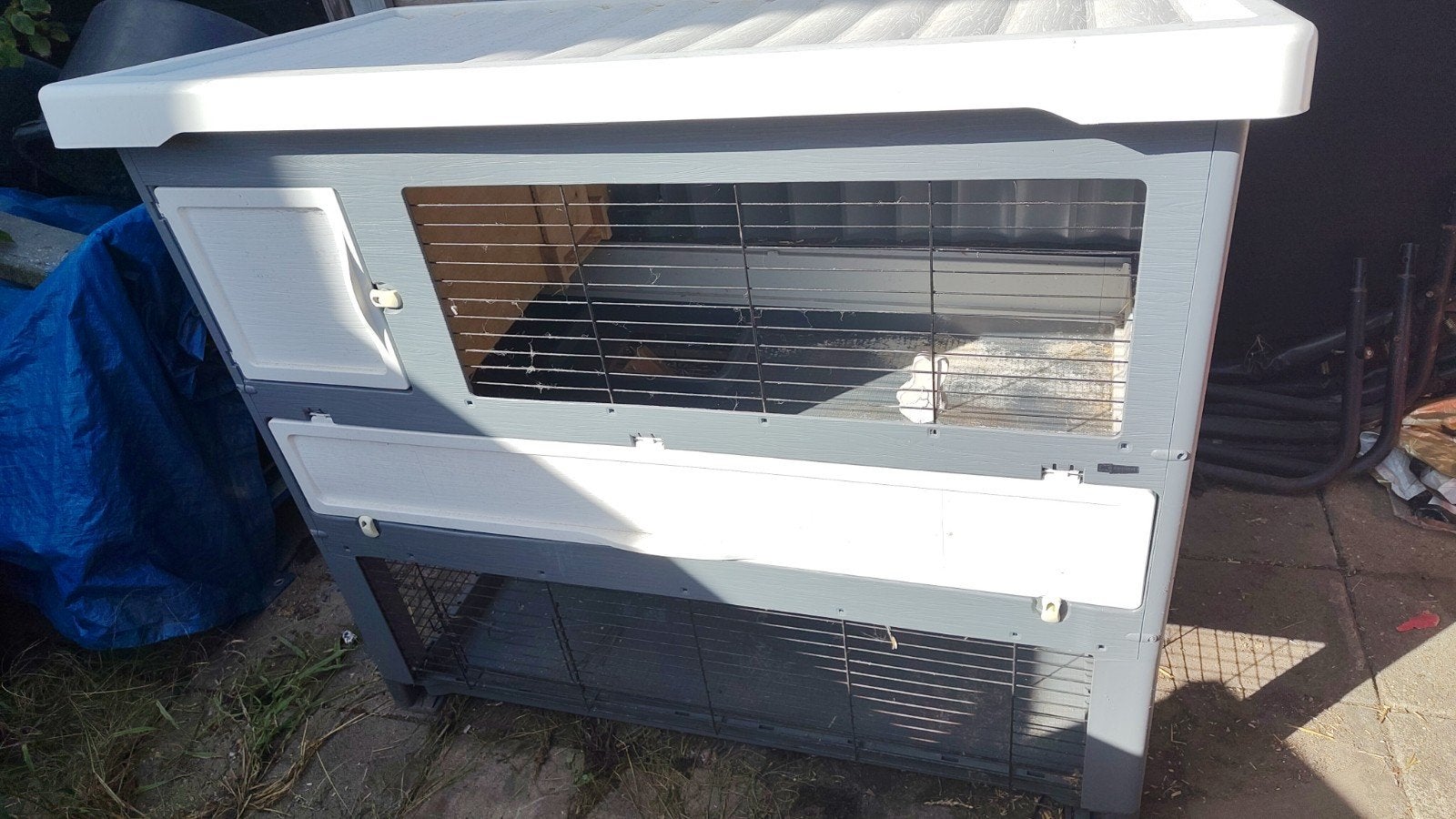 Ferplast Konijnenhok Grand Lodge 140+., Dieren en Toebehoren, Ophalen, 90 cm of meer, Konijn, Hok