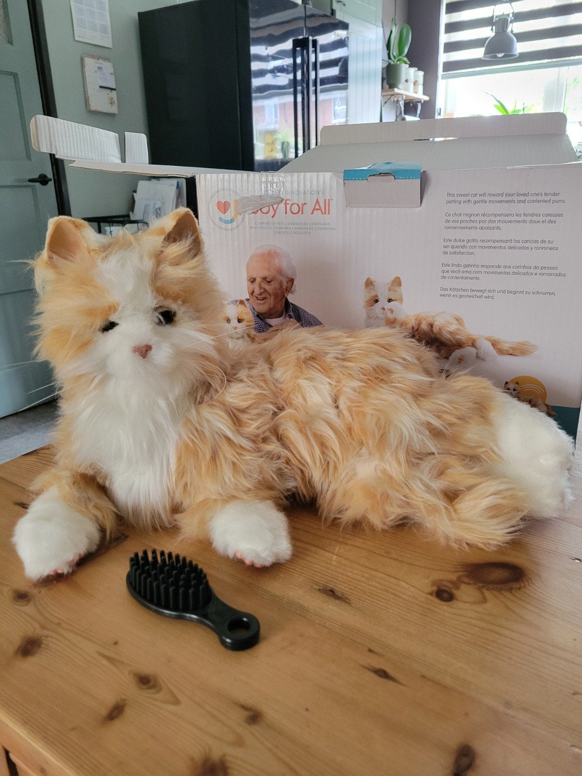 Joy for All Companion Pet Kat - Realistisch Interactief, Overige merken, Ophalen of Verzenden, Zo goed als nieuw, Meerkleurig