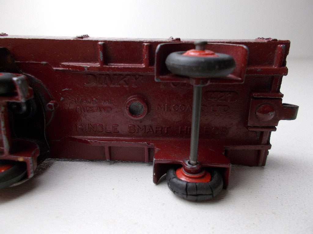 1953 Dinky Toys 421 ARTICULATED LORRY "British Railways" (D), Ophalen of Verzenden, Zo goed als nieuw, Bus of Vrachtwagen, Dinky Toys