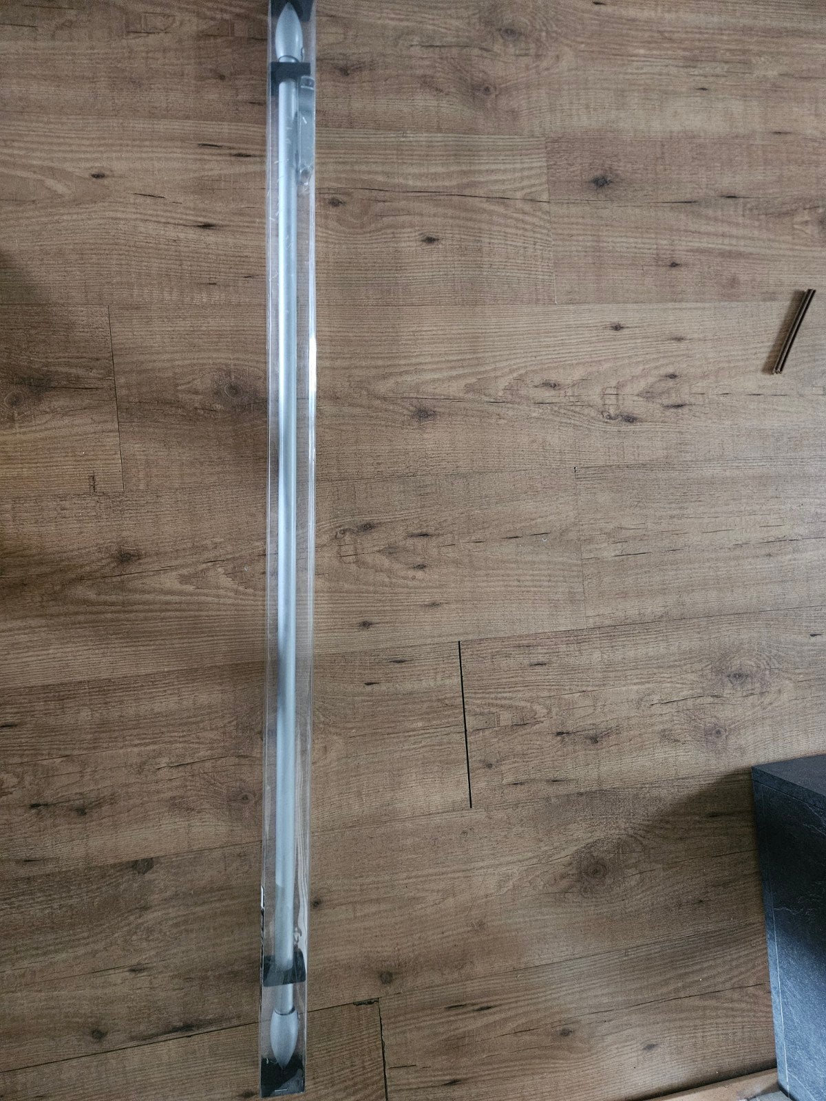Uitschuifbare gordijnroede 120-210 cm, Ophalen, Nieuw, Overige typen, Metaal