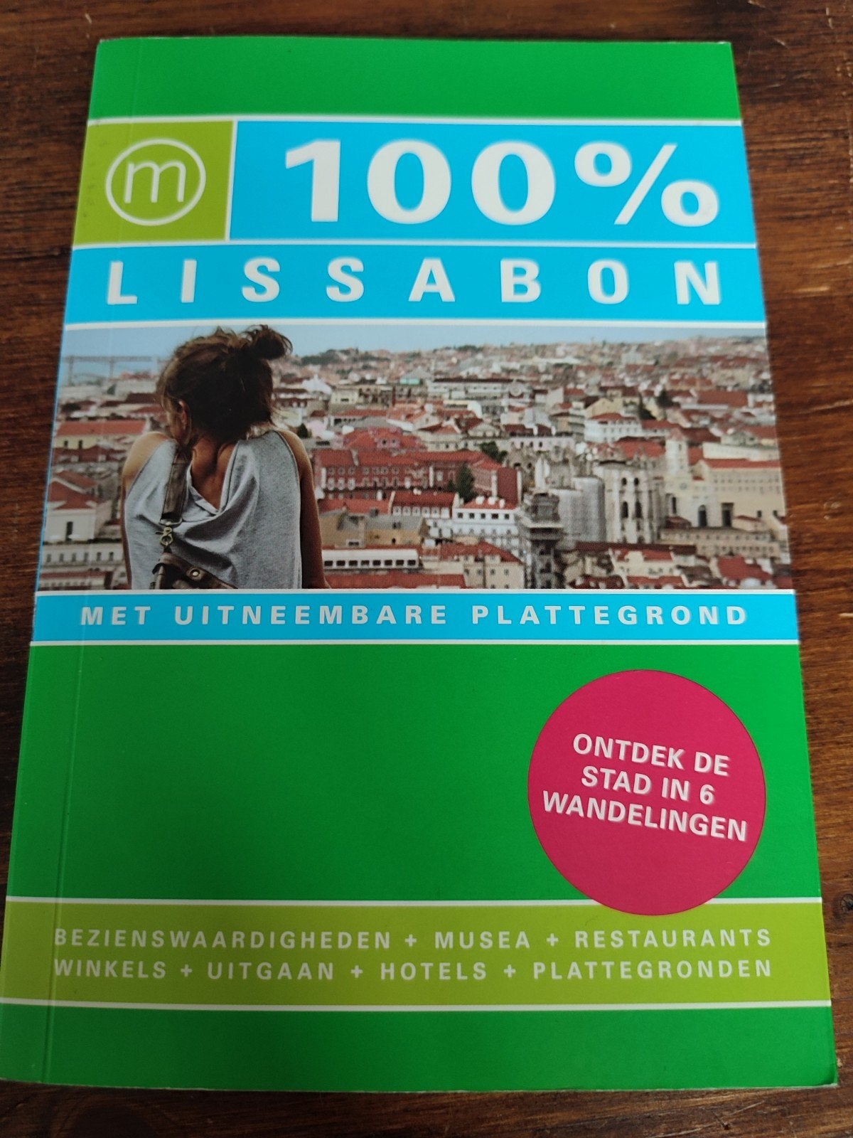 100% Lissabon reisgids met plattegrond te koop!, Boeken, Europa, Ophalen of Verzenden, Zo goed als nieuw, Reisgids of -boek