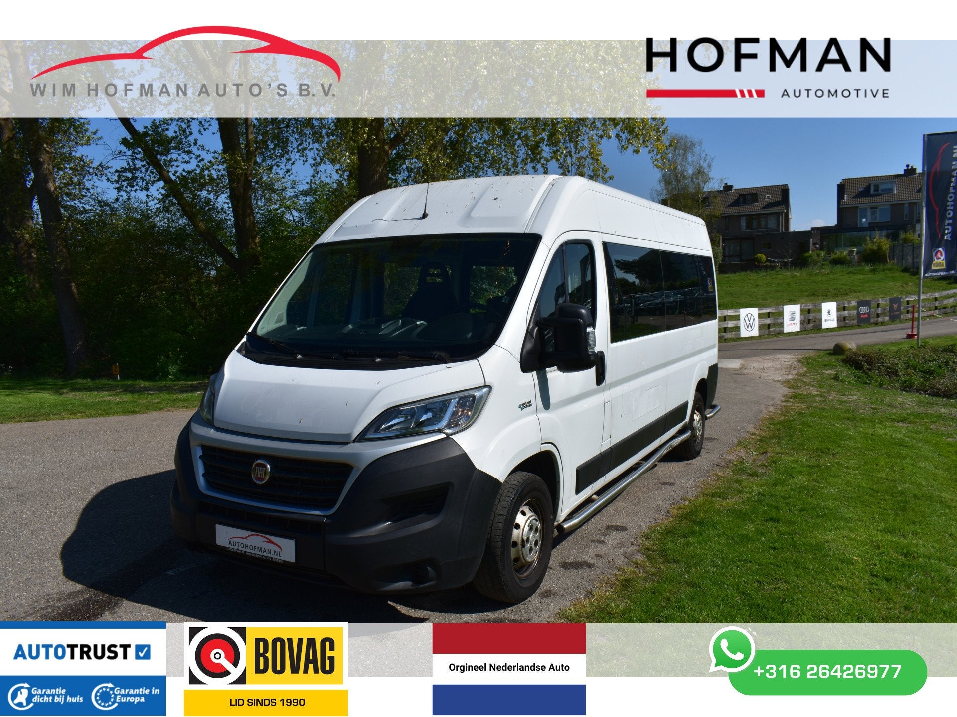 Fiat FIAT DUCATO L3H2 Lift 3x Rollstuhl-bus Oder 9 Sitzplät, Auto's, Fiat, 136 pk, Gebruikt, Euro 6, 2500 kg