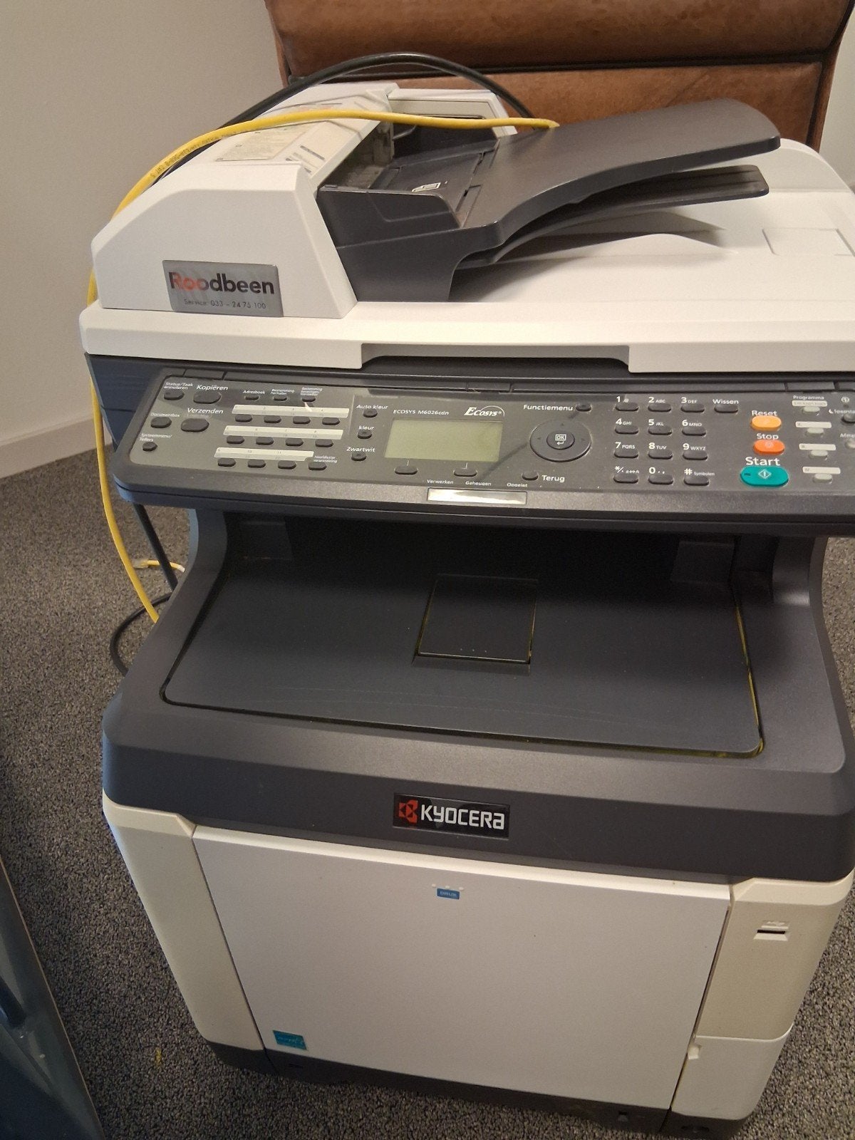 gratis printer, Ophalen