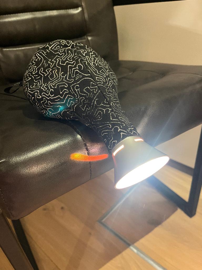 Keith Haring peervormige lamp designlamp MMI, Ophalen of Verzenden, Gebruikt