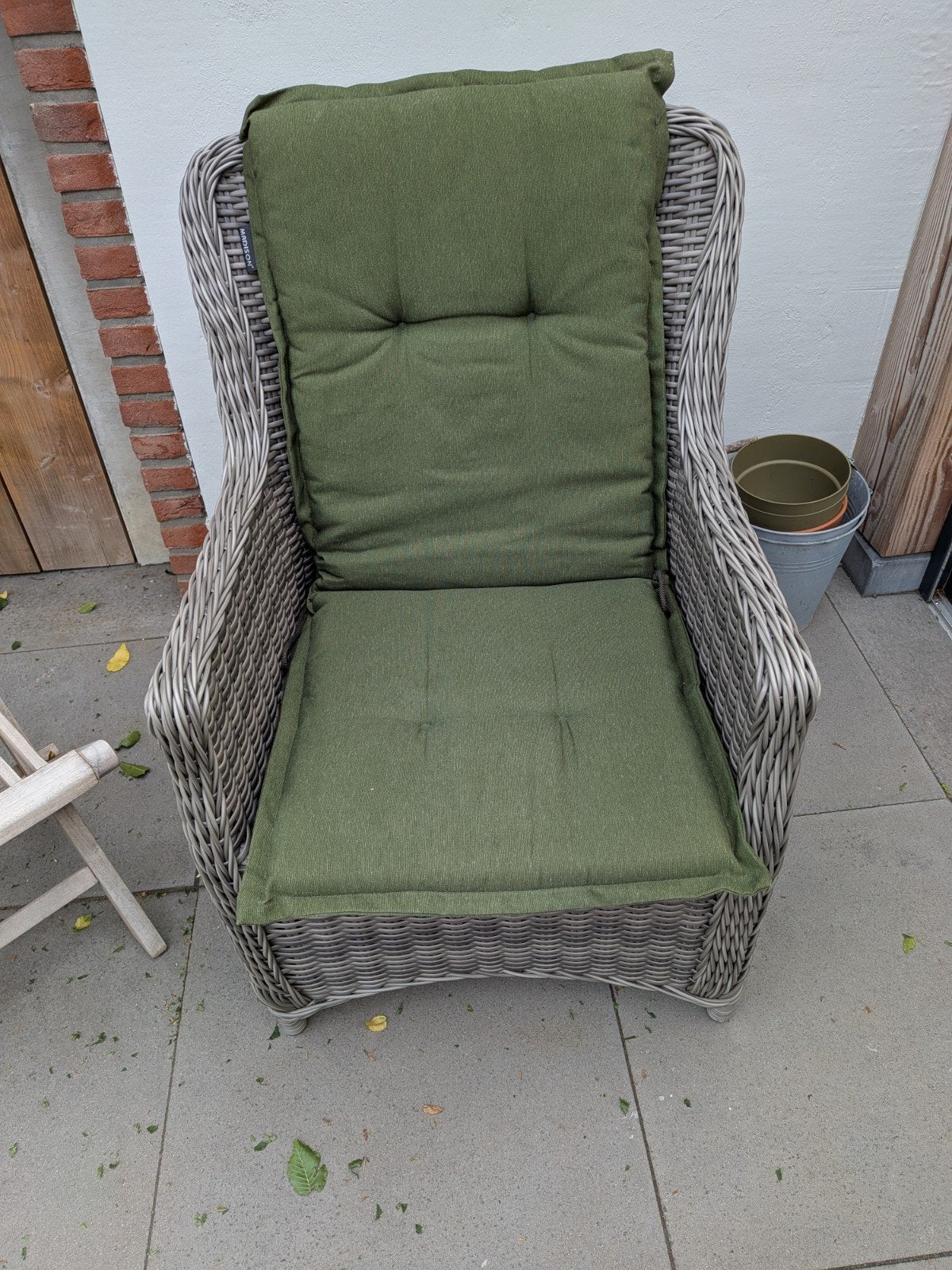 Tuinkussens 8x Madison green, Tuin en Terras, Ophalen, Overige materialen, 2 zitplaatsen
