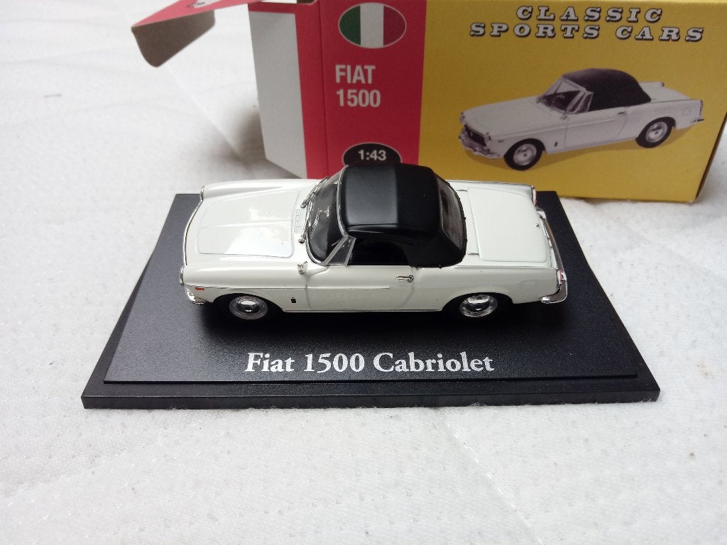 Fiat 1500 Cabriolet 1/43, Ophalen, Nieuw, Auto, Overige merken