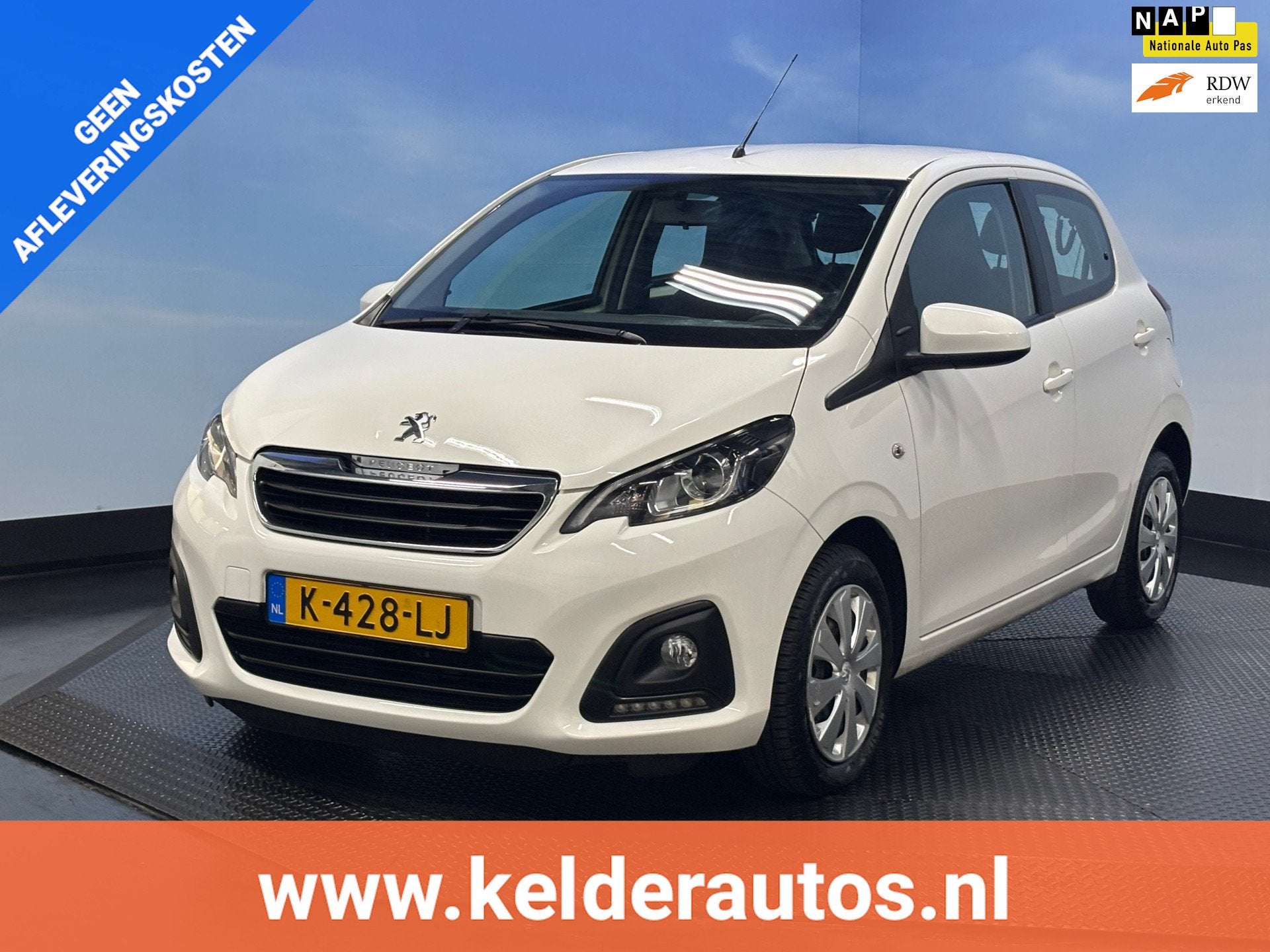 Peugeot 108 1.0 e-VTi Active Airco | 5 drs | Elkr. pakket, Voorwielaandrijving, Stof, Gebruikt, Euro 6