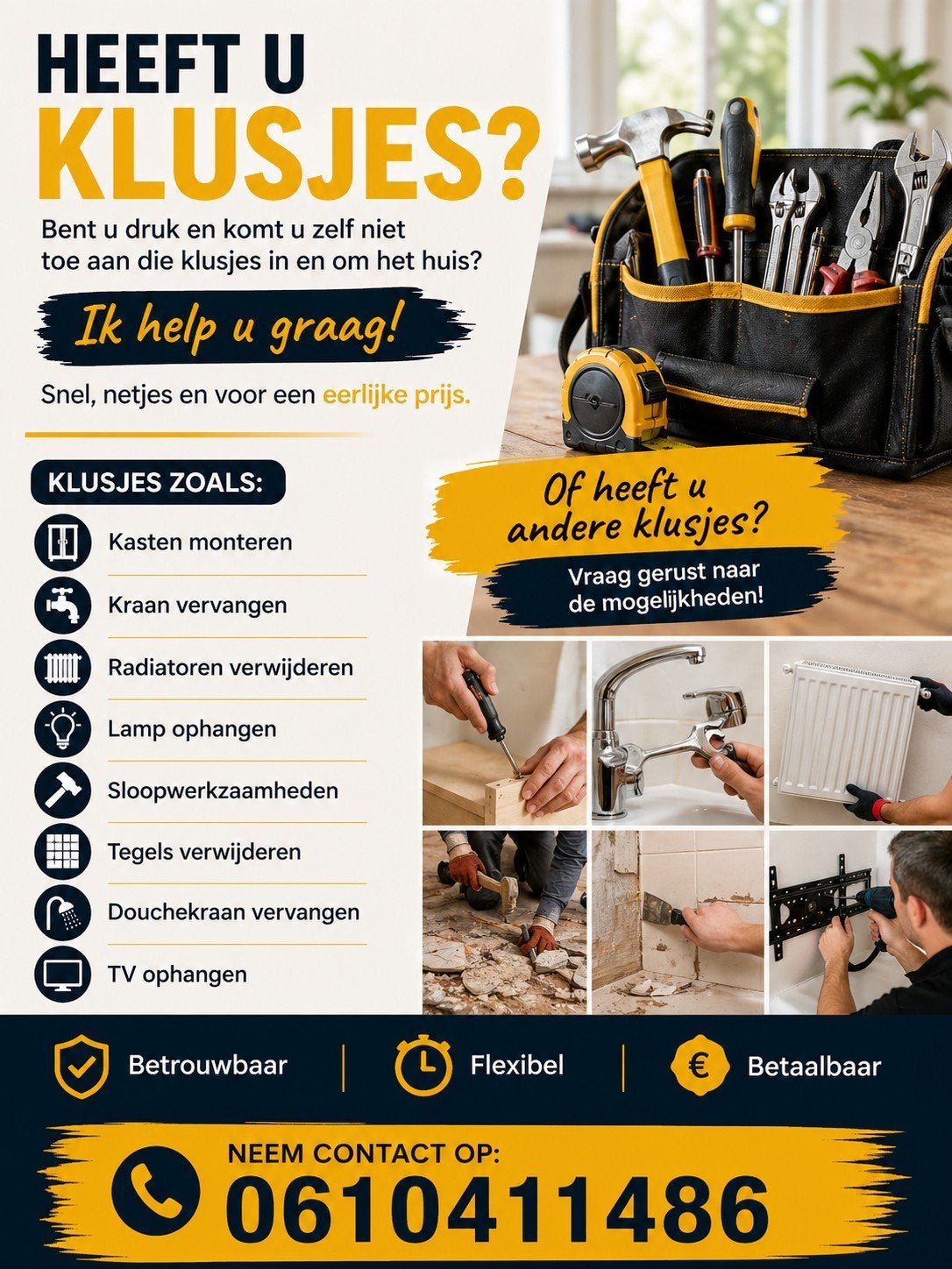 Handyman allround klusser