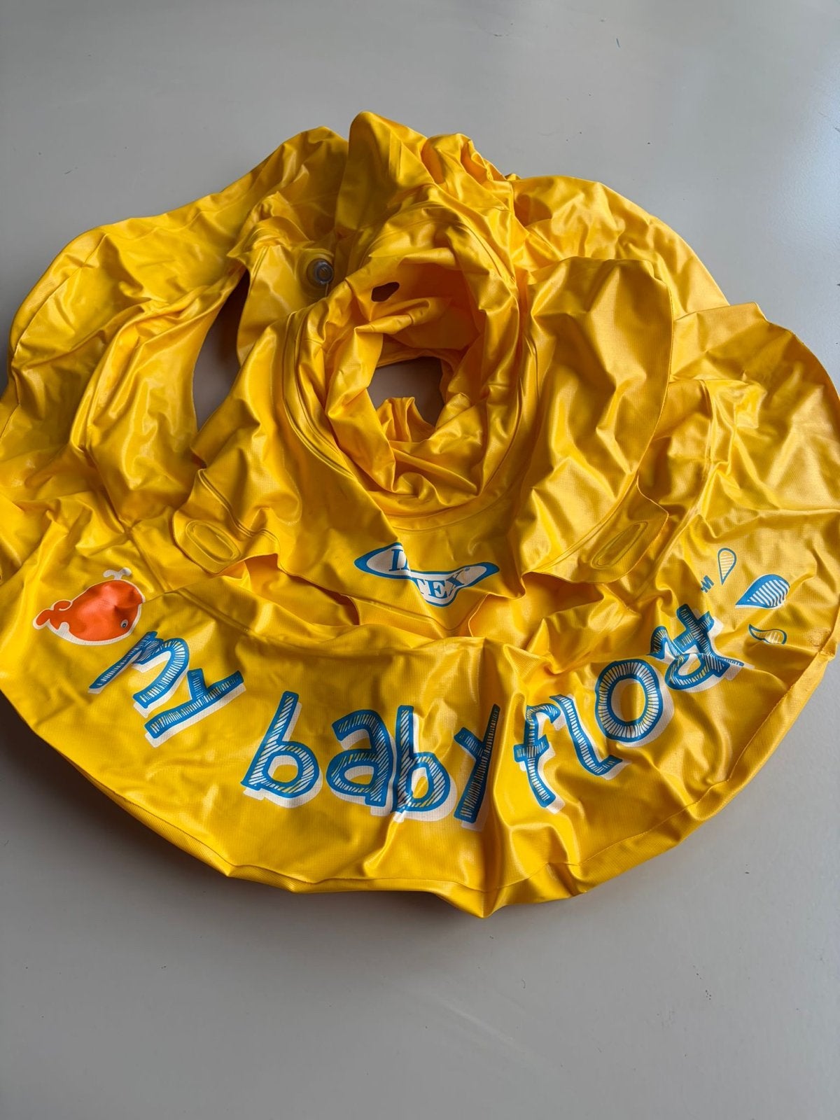 Gele Baby Float Zwemband - Intex My Baby Float, Ophalen of Verzenden, Gebruikt, Overige typen