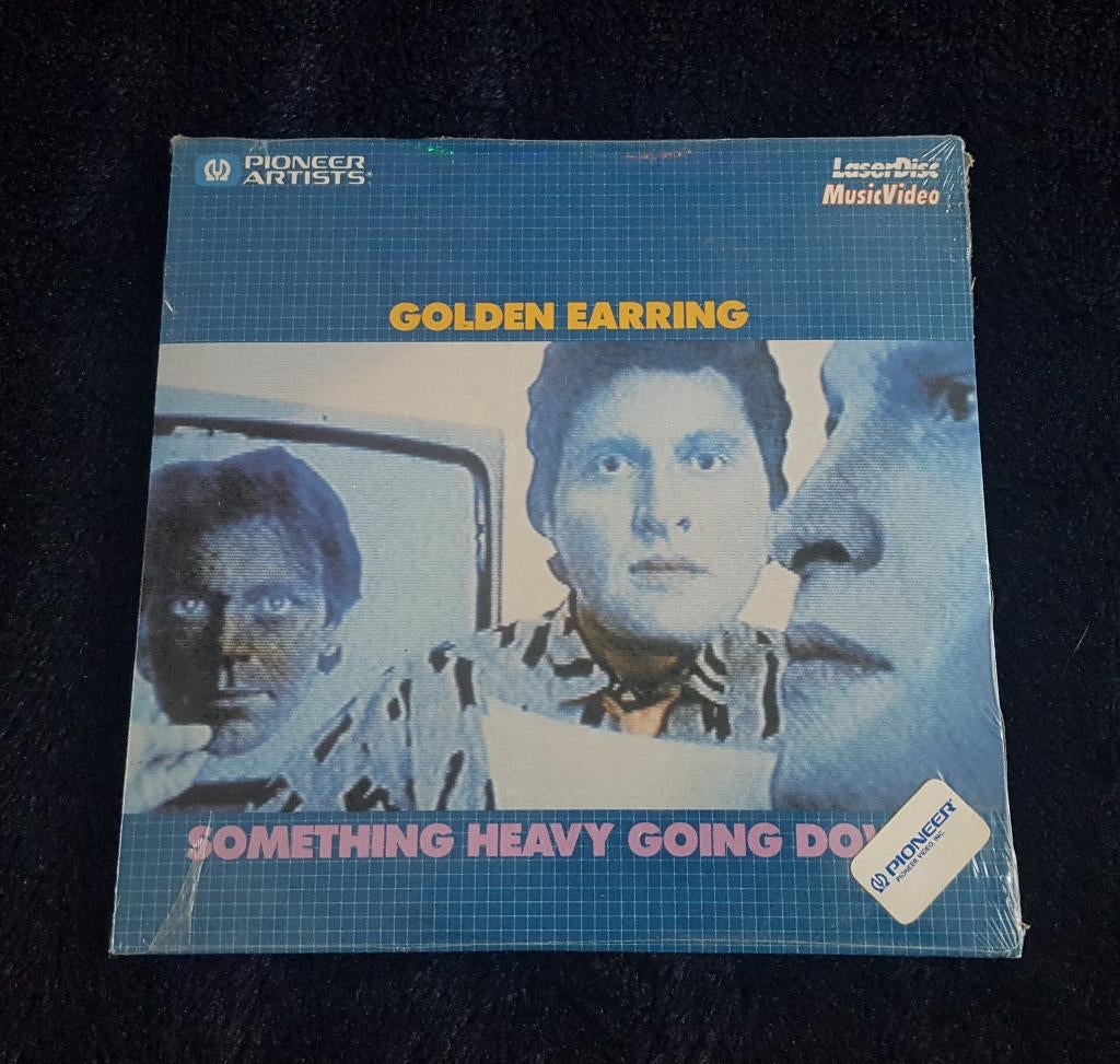 Golden Earring - Something Heavy Going Down 8" Laserdisc LD, Alle leeftijden, Ophalen, Zo goed als nieuw