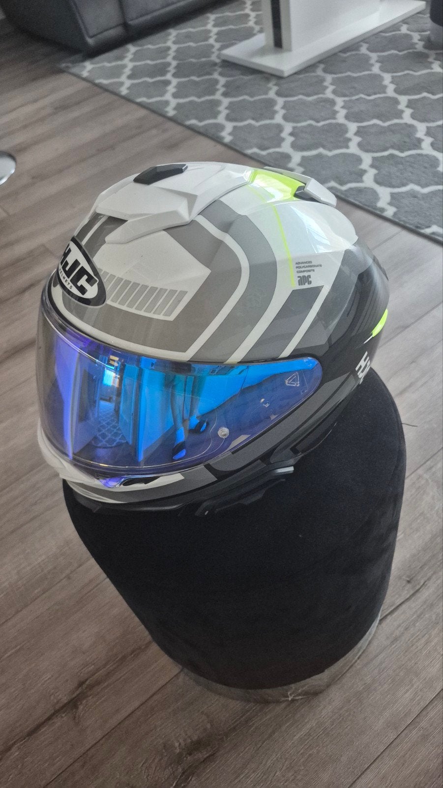 Motorhelm HJC I71 integraalhelm met Pinlock, Motoren, HJC, Ophalen of Verzenden, Integraalhelm, L