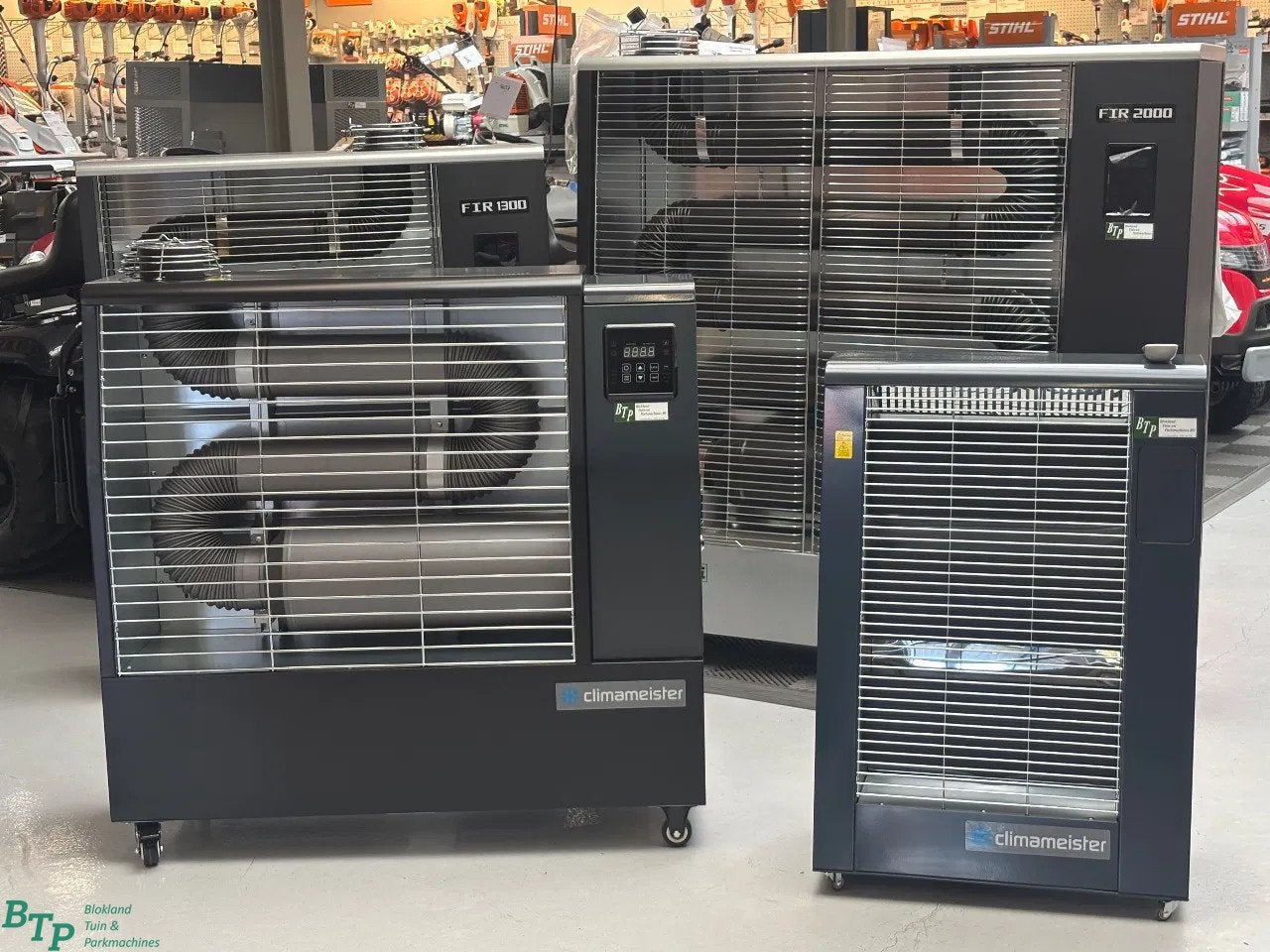 Climameister Val6 heater buizenkachel kachel werkplaatskache, Gebruikt