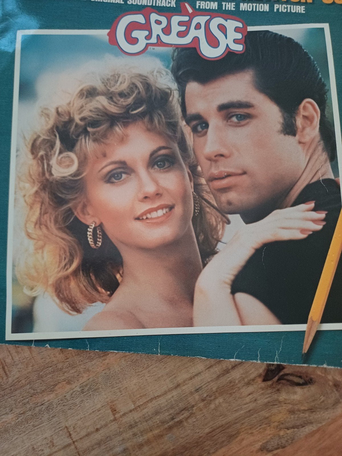 Grease Soundtrack LP - Originele Persing, Ophalen, Gebruikt, Pop, 12 inch