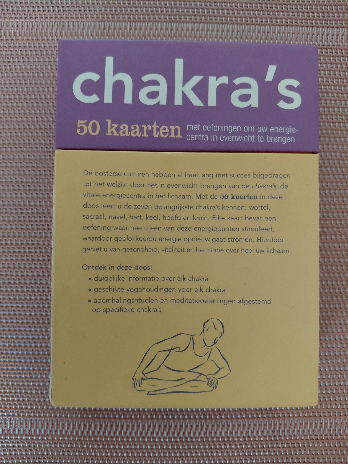 Chakra's 50 kaarten met oefeningen. Olivia H. Miller, Boeken, Tarot of Kaarten leggen, Ophalen of Verzenden, Zo goed als nieuw