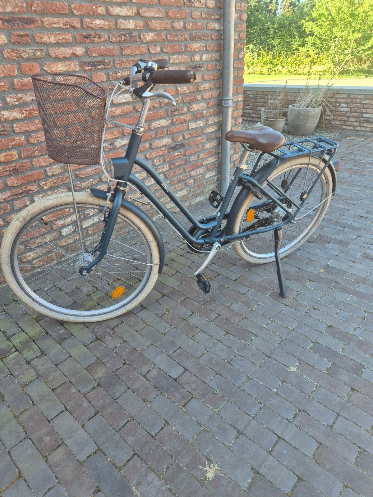 btwin meisjes fiets, Gebruikt, Velgrem, Versnellingen, BTWIN