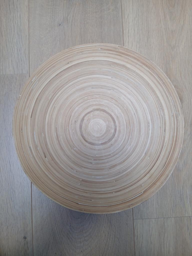 NIEUW IKEA schaal bamboe - rond 30 cm, Schaal, Rond, Nieuw, Ophalen of Verzenden