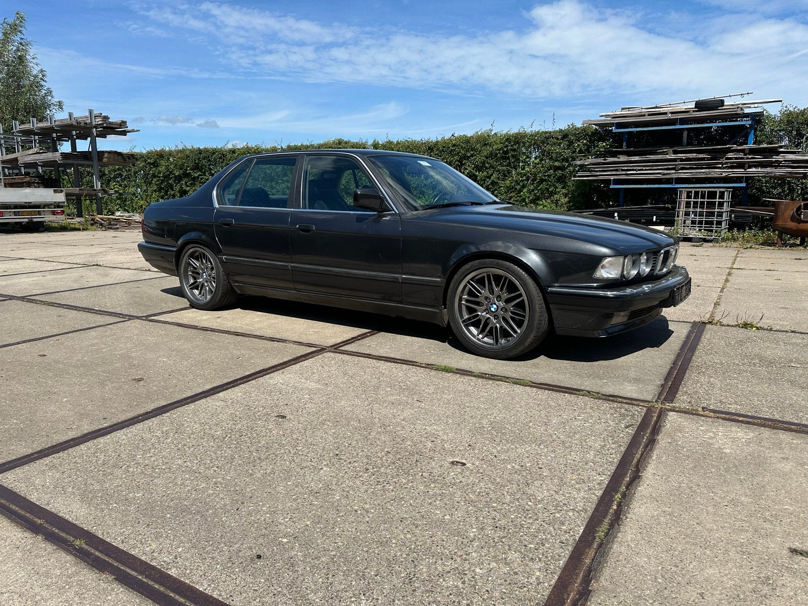 BMW 1986 Zwart, Auto's, BMW, Zwart, 1600 kg, 3428 cc, Sedan