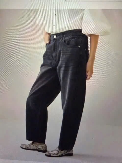 barrel jeans Summum Daze jeans barrel fit Bijenkorf maat 36, Summum, Zwart, Ophalen of Verzenden, Zo goed als nieuw