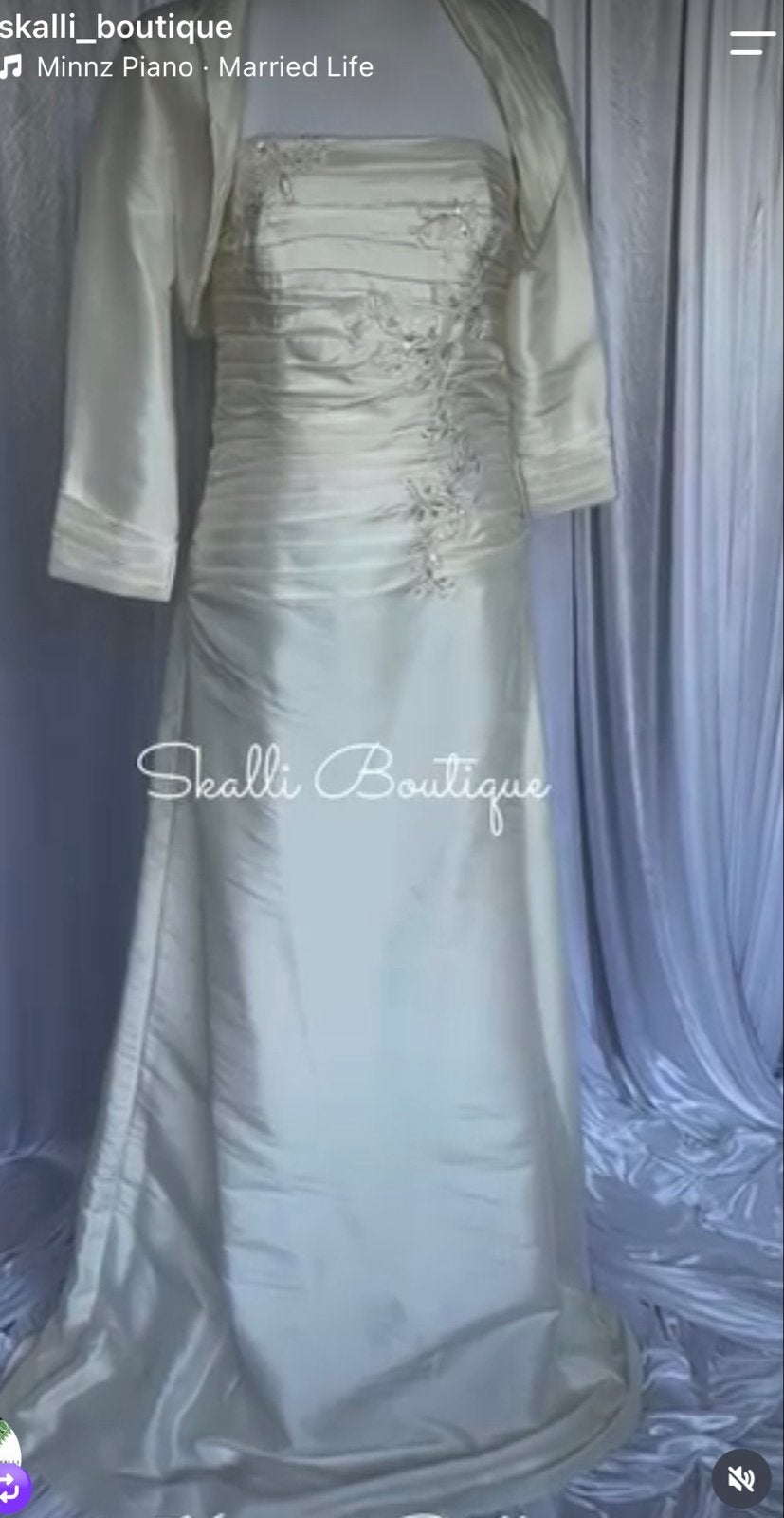 Nieuwe Bruidsjurk met Bolero - Elegant en Tijdloos, Ophalen of Verzenden, Nieuw, Wit, Trouwjurk