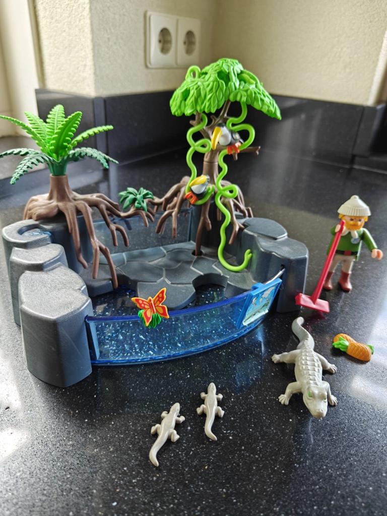 Playmobil Kaaiman bassin, Kinderen en Baby's, Speelgoed | Playmobil, Ophalen of Verzenden