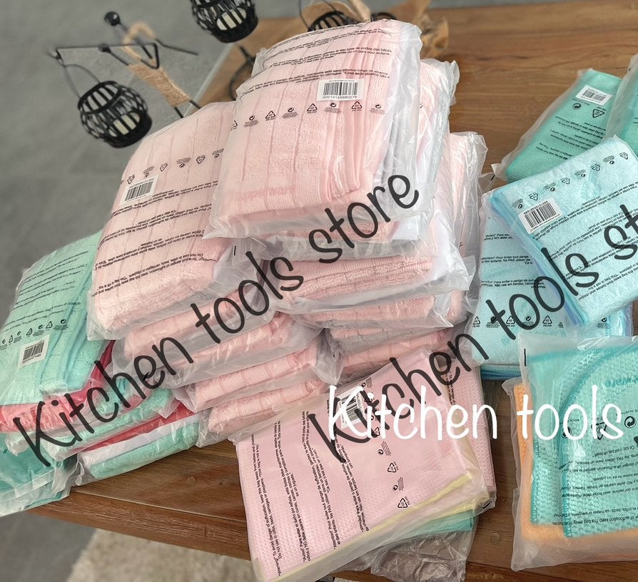 Tupperware set 2x microvezel eco keukendoekjes droogdoeken, Huis en Inrichting, Ophalen of Verzenden, Nieuw, Overige kleuren, Overige typen