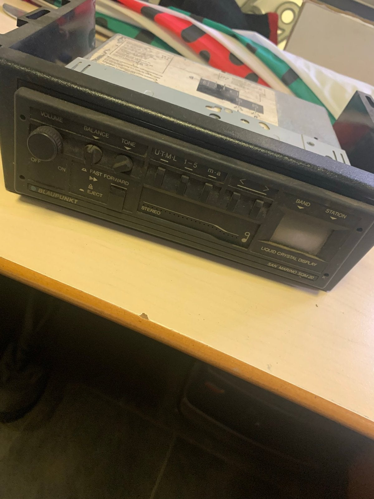 Blaupunkt /Grundig Auto radio /Vintage, Auto diversen, Ophalen, Zo goed als nieuw