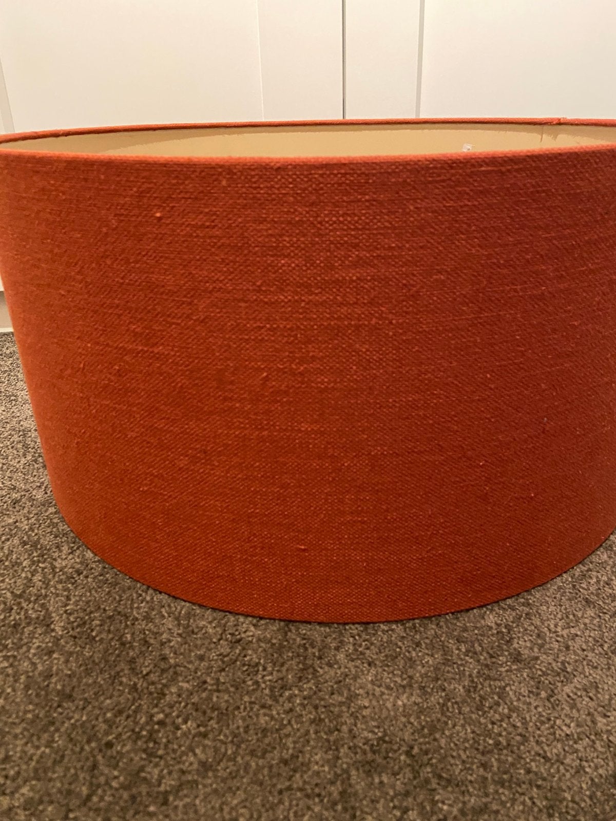Lampenkap bordeaux 50 cm doorsnee, Ophalen, Zo goed als nieuw