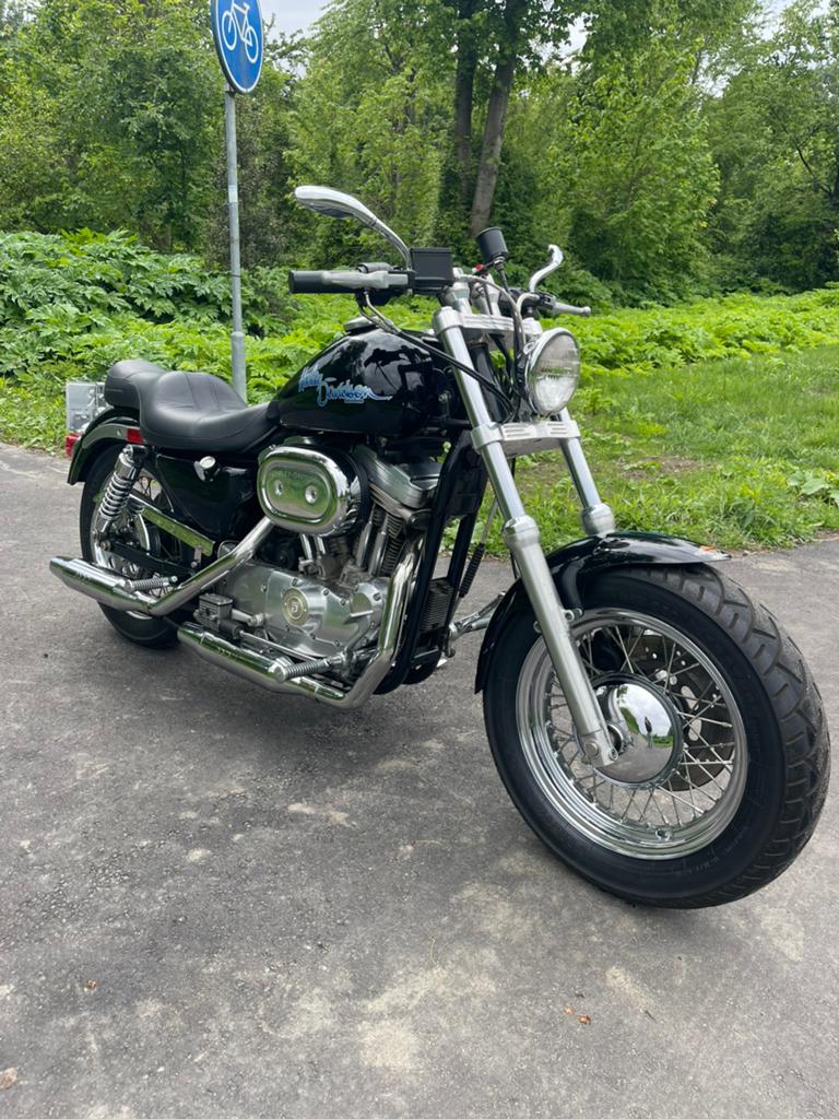Harley Davidson Sportster XLH 883, 2 cilinders, Sportuitlaat, Occasion, Chopper