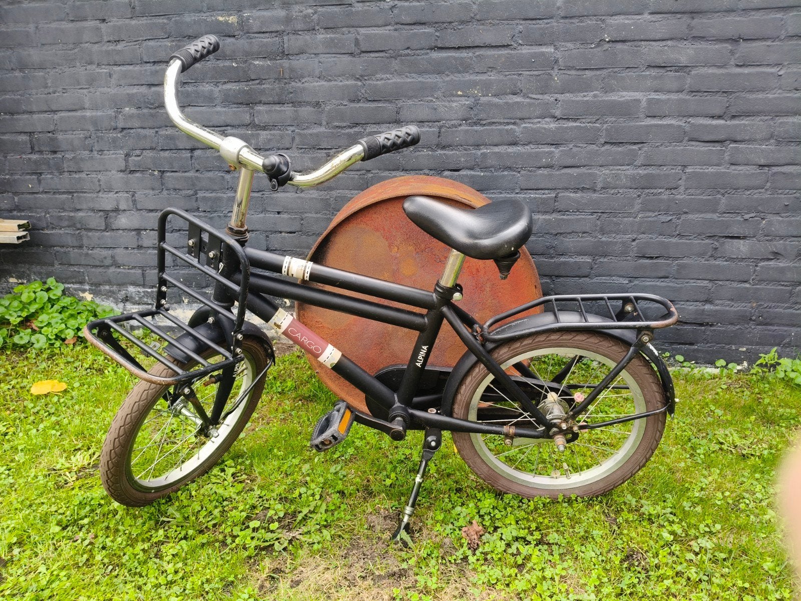 Alpina Cargo kinderfiets 16 inch, Ophalen, Terugtraprem, Alpina, 16 tot 20 inch