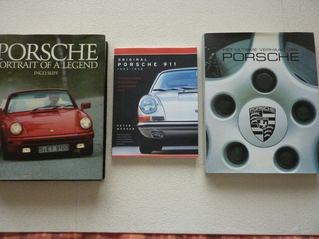 3 Porsche boeken, o.a. Original Porsche 911, Boeken, Ophalen of Verzenden, Gelezen, Porsche