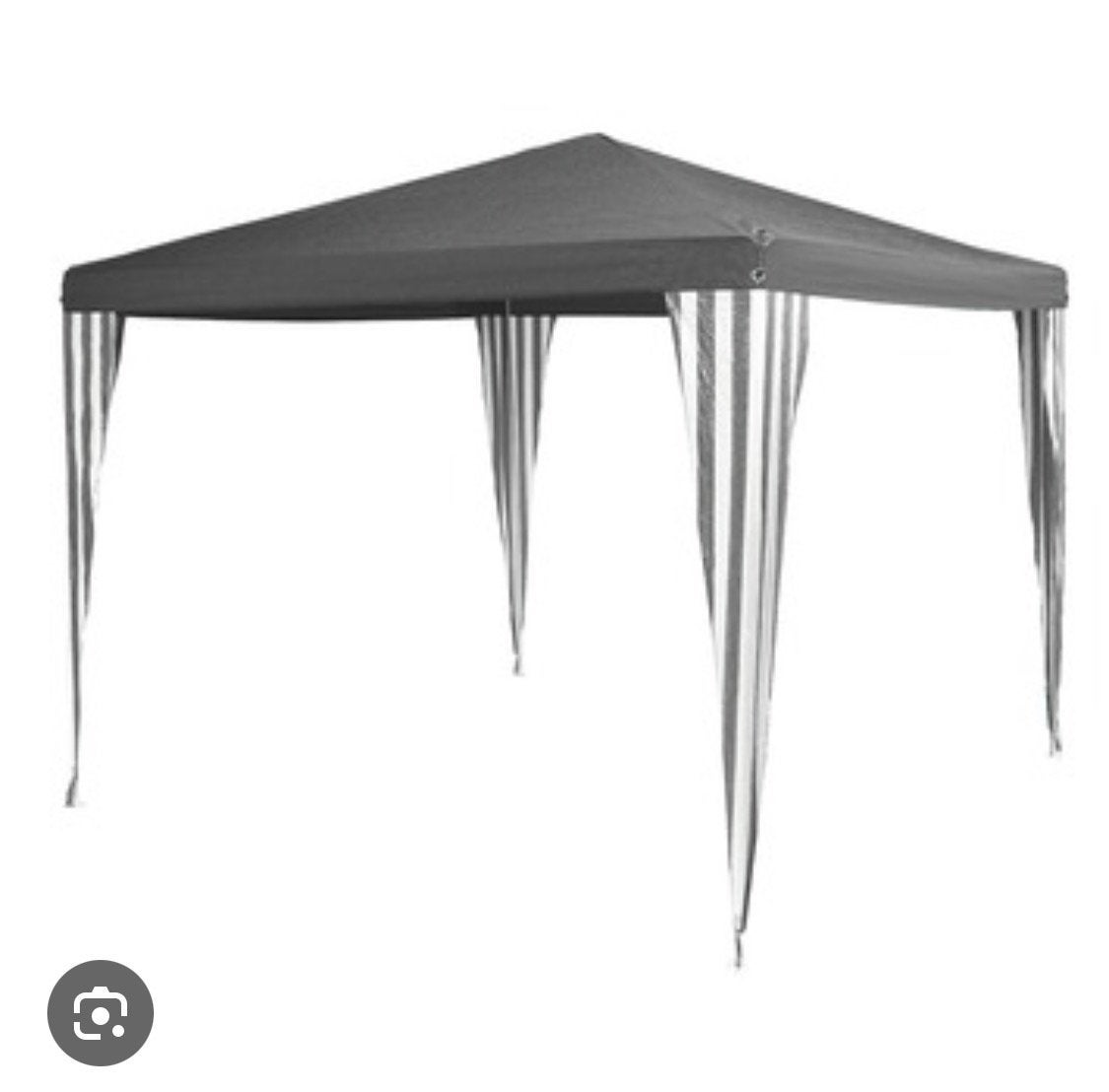 Handson Caribe Partytent 274x274 grijs, zo goed als nieuw, Partytent, Minder dan 4 meter, Zo goed als nieuw, Minder dan 5 meter