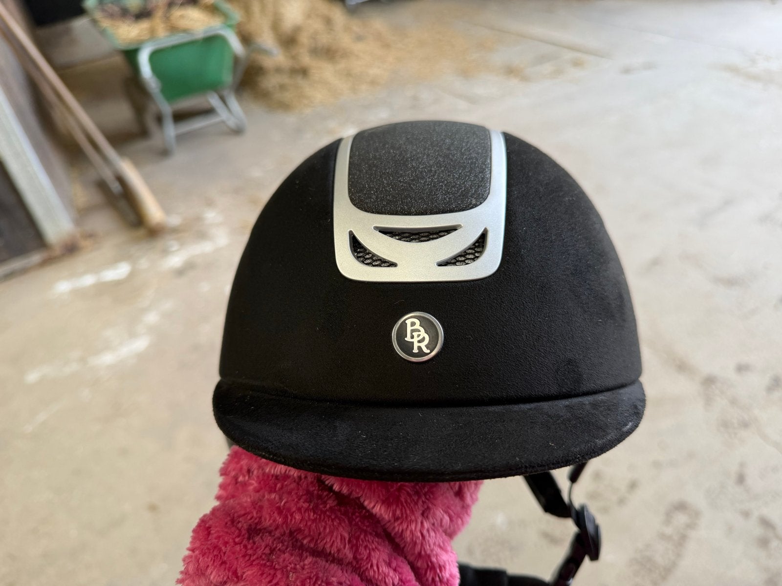 Br rijhelm / cap, Dieren en Toebehoren, Ophalen of Verzenden, Zo goed als nieuw