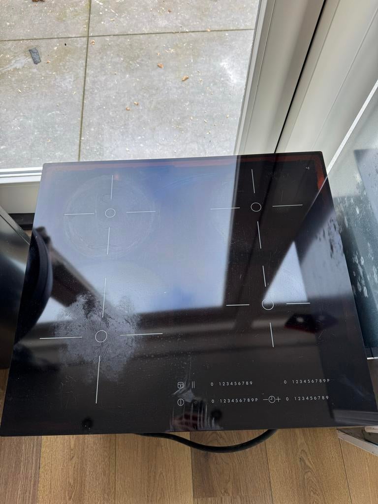 IKEA Tydlig inductiekookplaat 59 cm - Gebruikt, Witgoed en Apparatuur, Kookplaten, Ophalen, Gebruikt, 4 kookzones, Inbouw