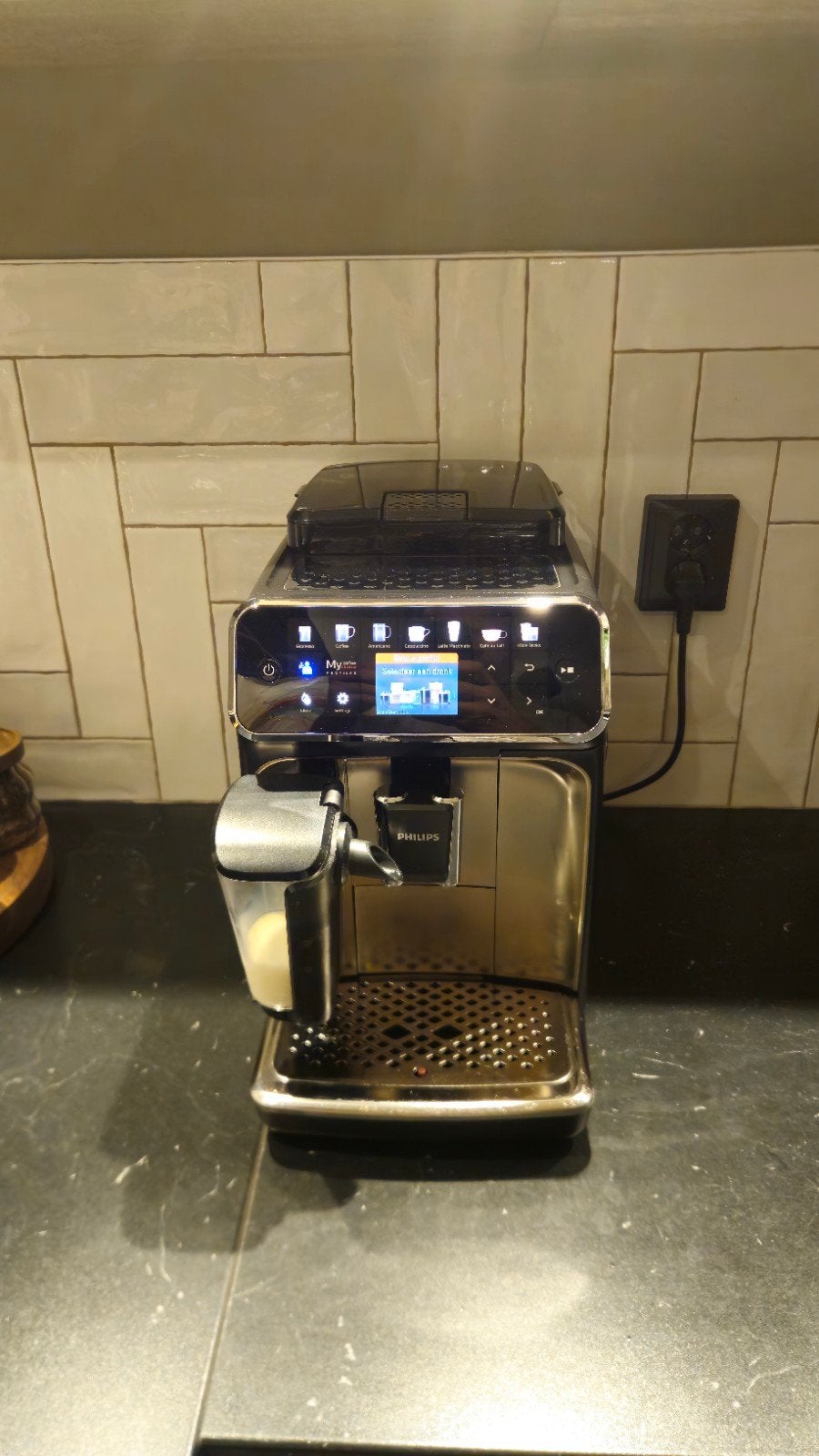 philips lattego 5400, Koffiemachine, Ophalen of Verzenden, Zo goed als nieuw, Afneembaar waterreservoir