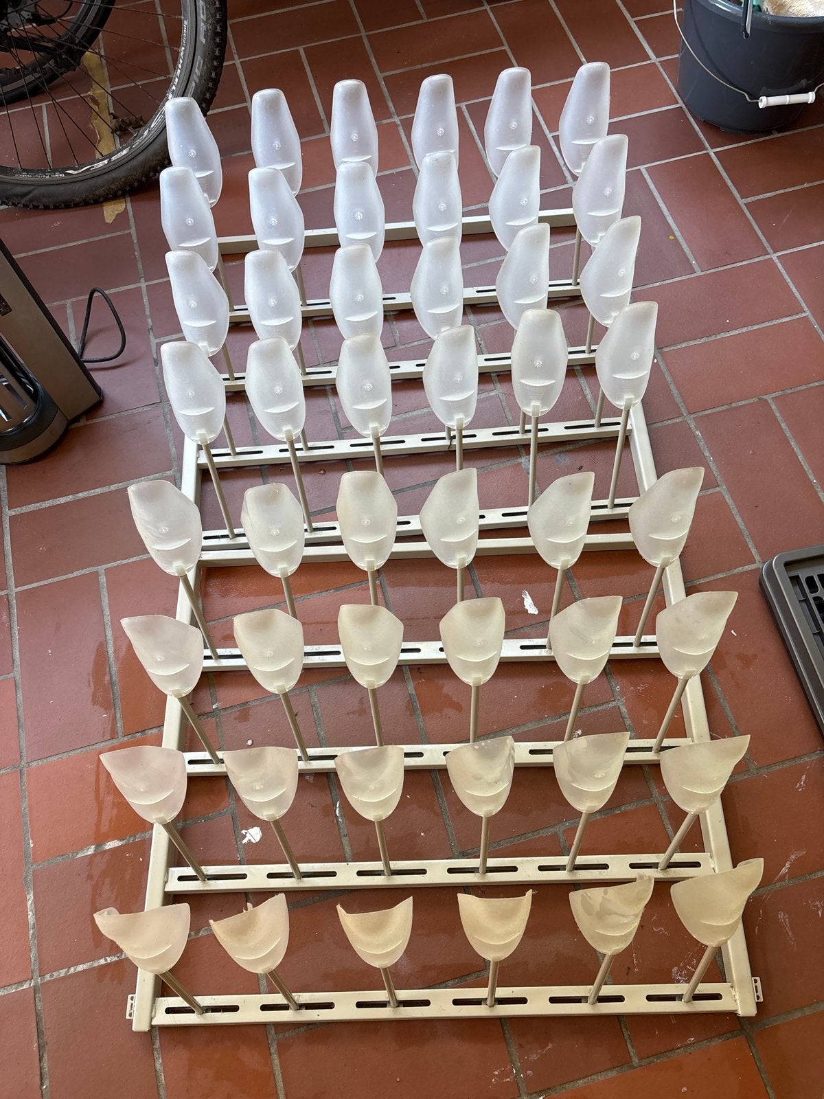Schoenenrek voor ikea kast, Ophalen