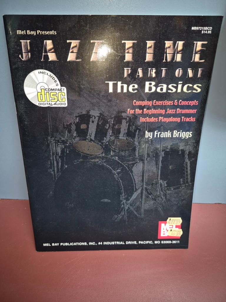 Jazz Time Part One: The Basics - Drumlesboek met CD, Muziek en Instrumenten, Bladmuziek, Ophalen of Verzenden