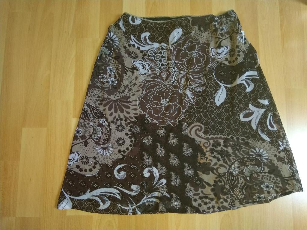 Bruine rok *SoSoir*, Bruin, SoSoir, Ophalen of Verzenden, Zo goed als nieuw