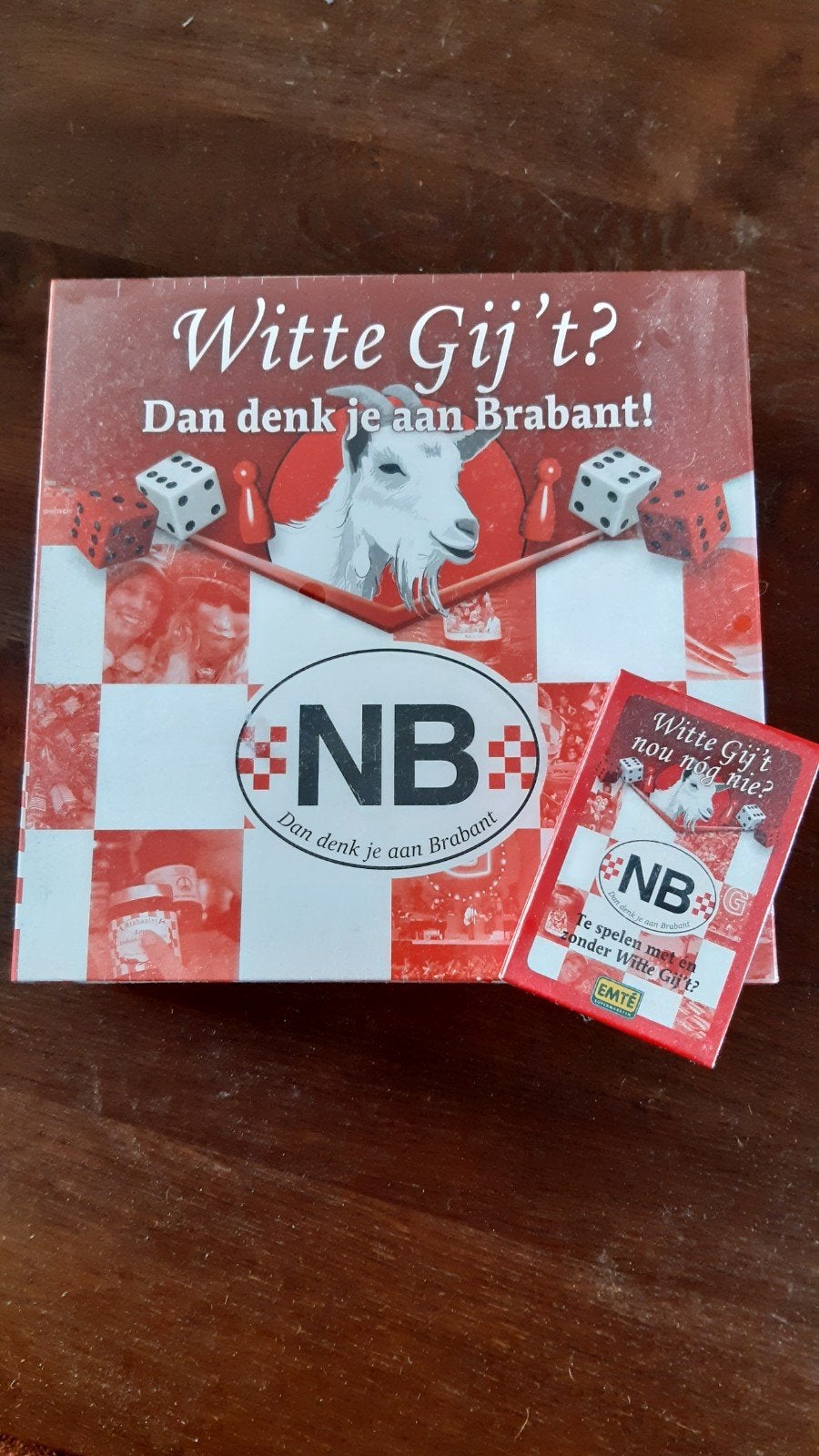 Witte Gij't? Brabant bordspel met uitbreidingskaarten, nieuw, Drie of vier spelers, Ophalen of Verzenden, Nieuw, Identity Games
