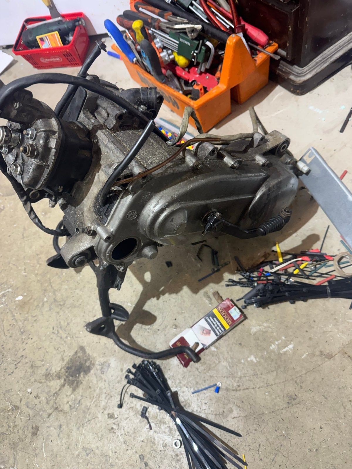 Zip SP H2O Motorblok, Fietsen en Brommers, Ophalen, Gebruikt, Blok, Piaggio