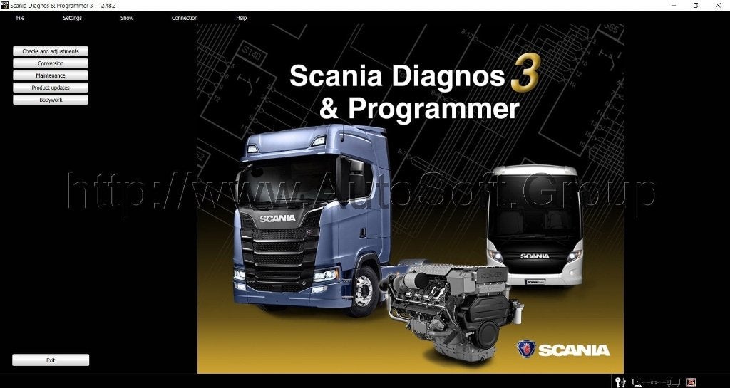 Scania SDP3 2.61.1.5, Verzenden