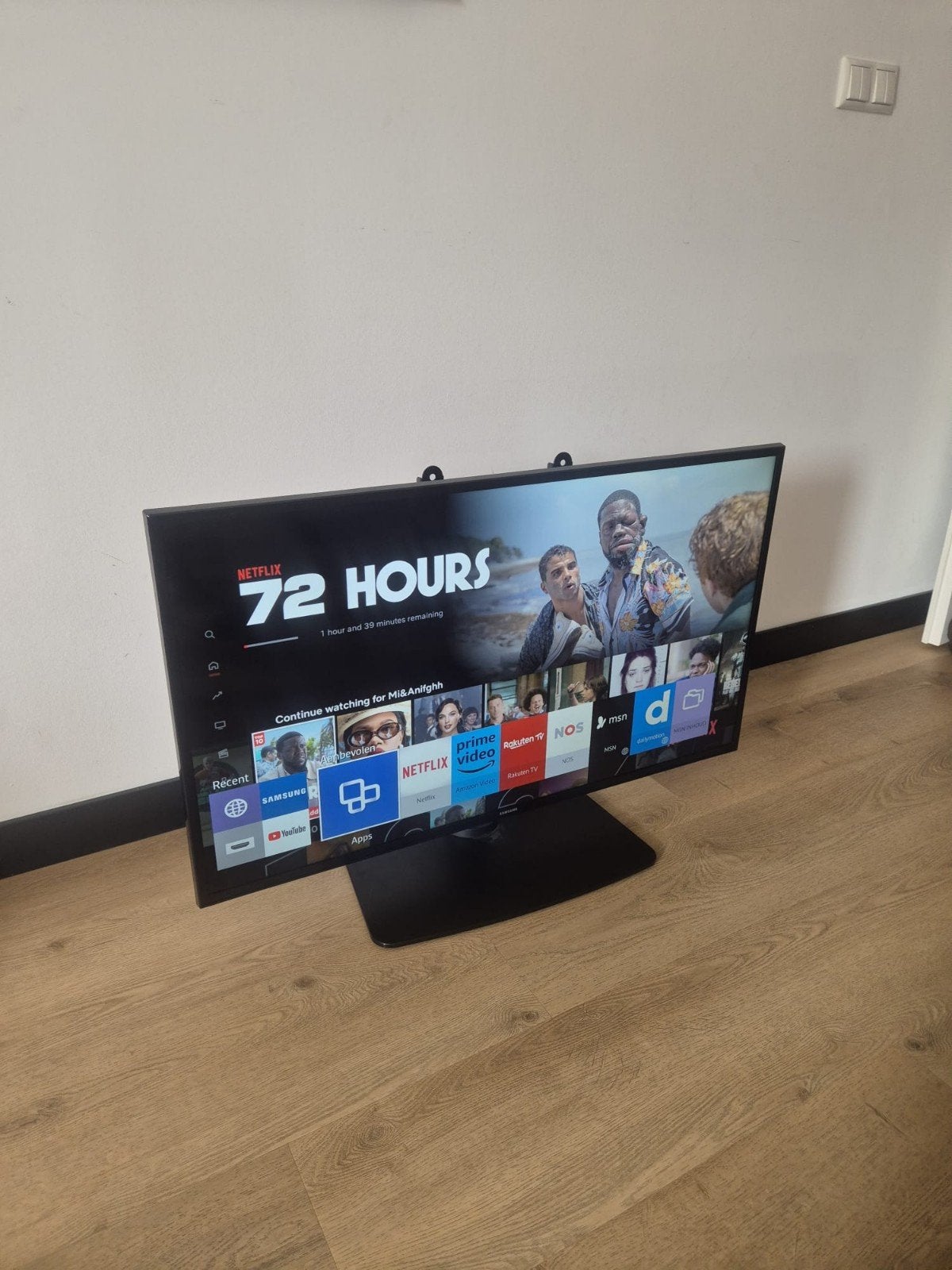Samsung Smart TV 40 inch met verstelbare voet, Gebruikt, Ophalen of Verzenden, Samsung, 100 cm of meer