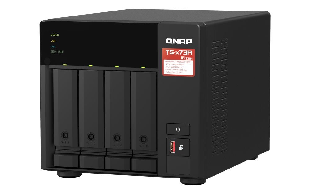 Nieuw! QNAP TS-473A | 16TB HDD | 1TB SSD | 32GB RAM + WiFi, Ophalen, Nieuw