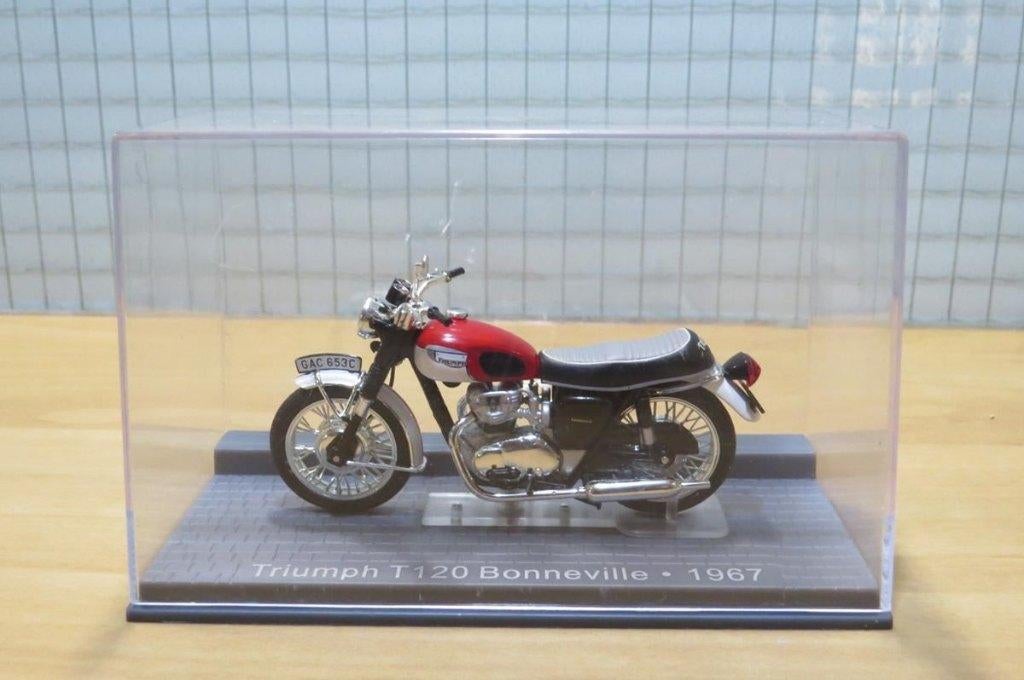Triumph T120 Bonneville 1967 1:24, Overige merken, Serviceclientele@altaya.be, Nieuw, Ophalen of Verzenden