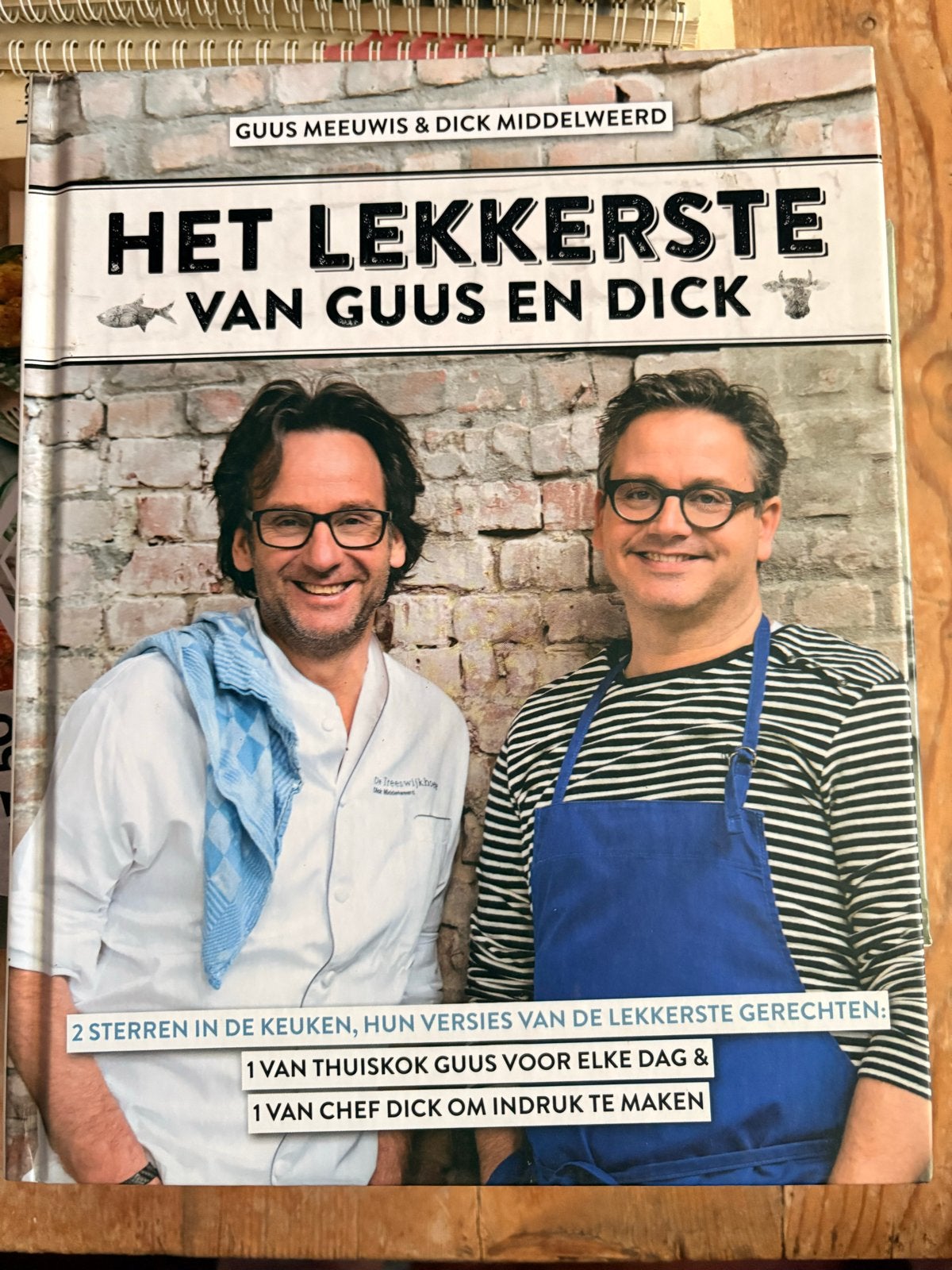Het Lekkerste van Guus en Dick - Kookboek, Ophalen of Verzenden, Zo goed als nieuw, Nederland en België, Voorgerechten en Soepen